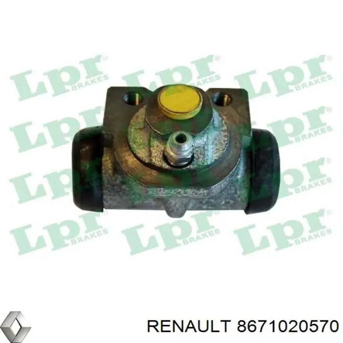8671020570 Renault (RVI) Цилиндр тормозной колесный, задний