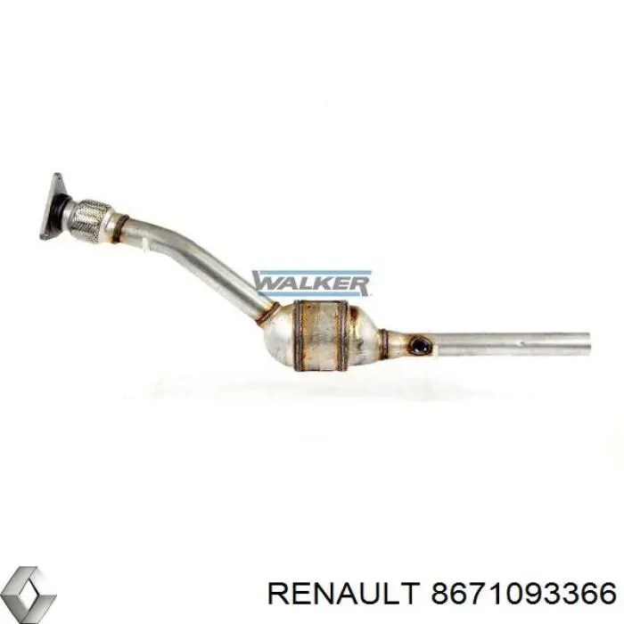 8671093366 Renault (RVI) Конвертор-катализатор