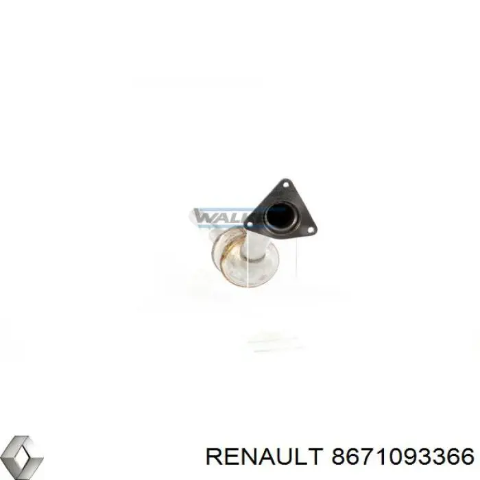 Купить 8671093366 Renault (RVI) Преобразователь отработавших газов