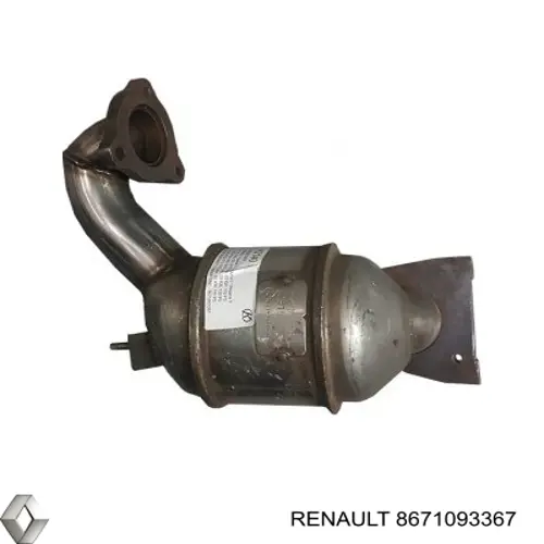 Каталитический нейтрализатор отработавших газов Renault (RVI) 8671093367 цена, от 197.20 USD