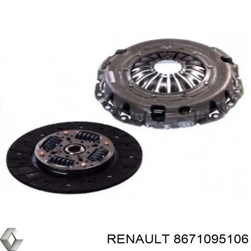 Сцепление 8671095106 Renault (RVI)