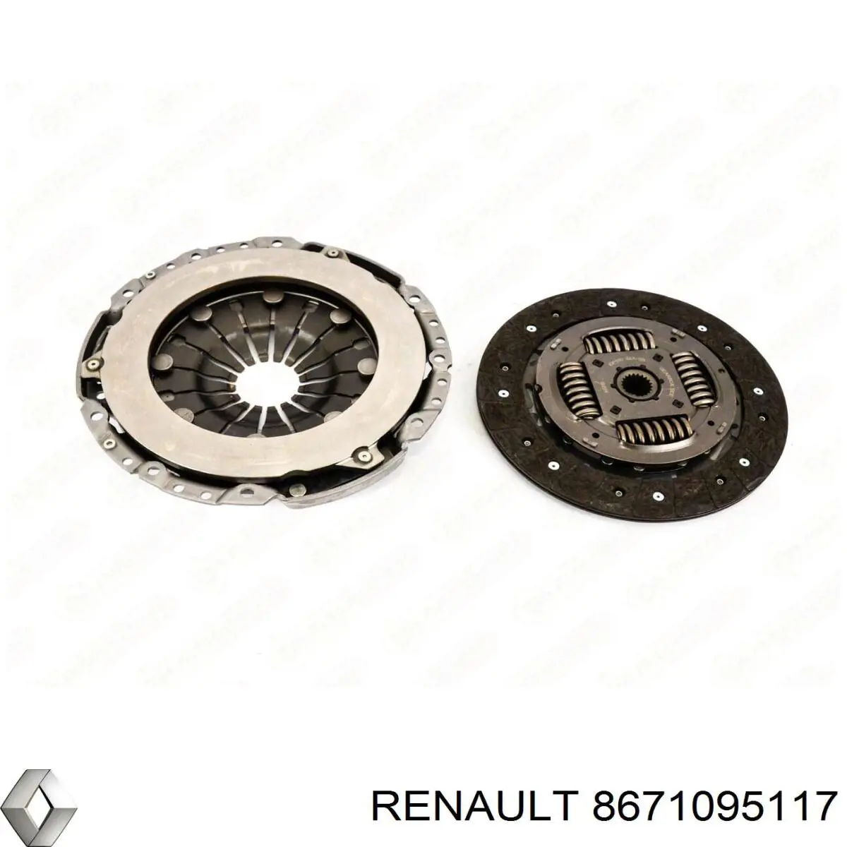 Комплект сцепления (3 части) Renault (RVI) 8671095117 цена, от 115.62 USD