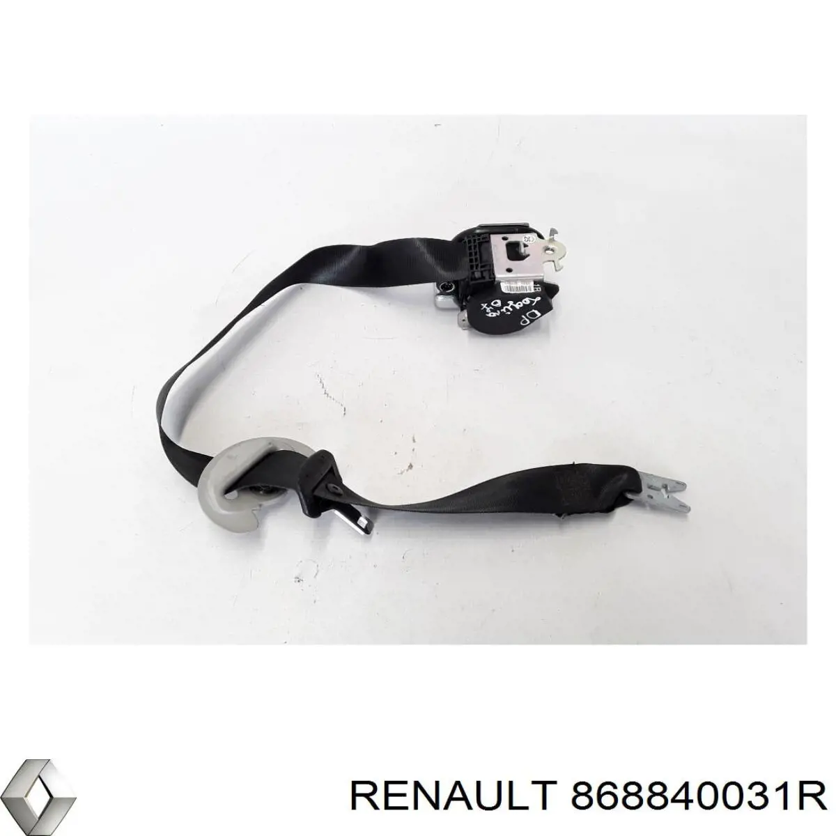 Cinturón de seguridad delantero derecho 868840031R Renault (RVI)