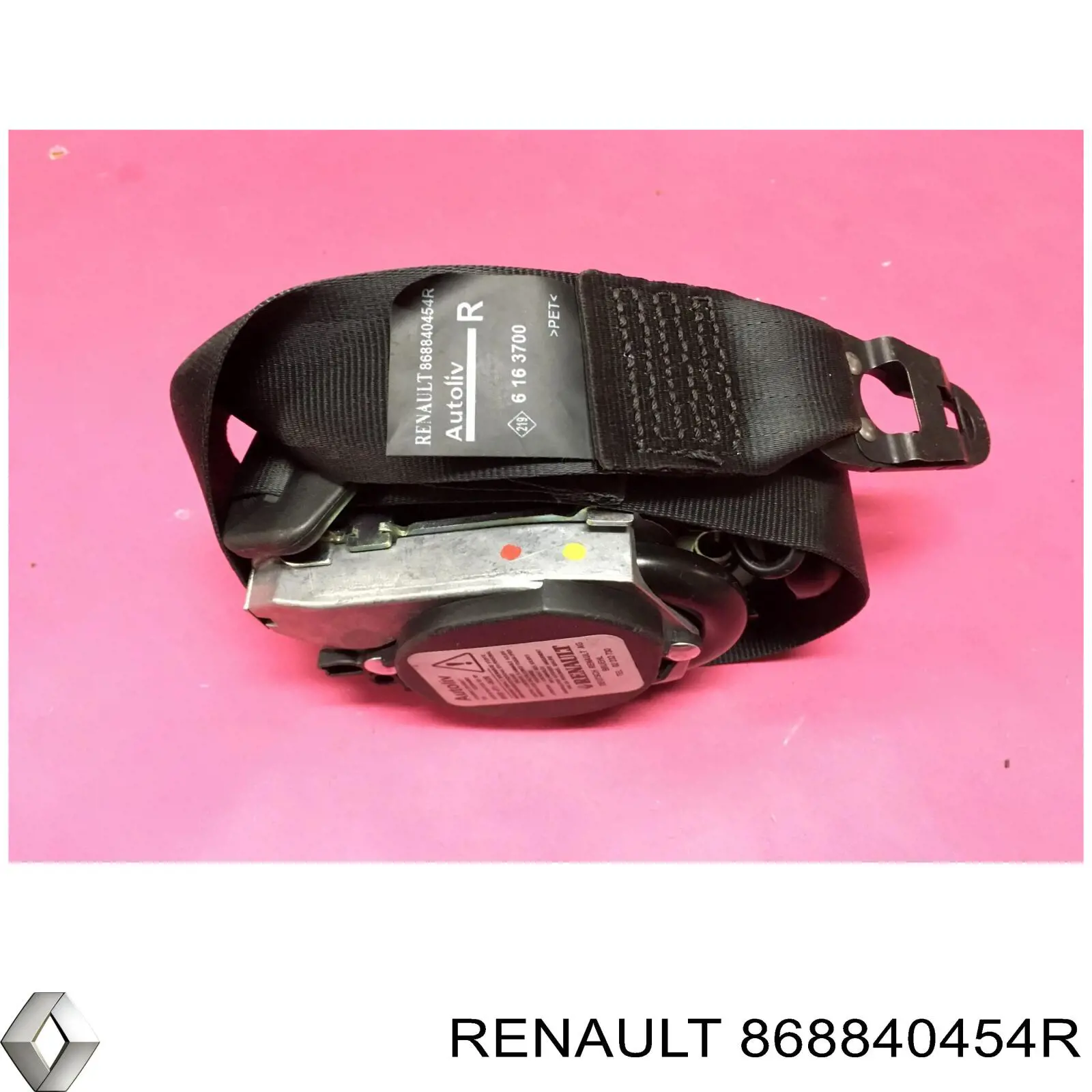 Ремень безопасности 868840454R Renault (RVI)