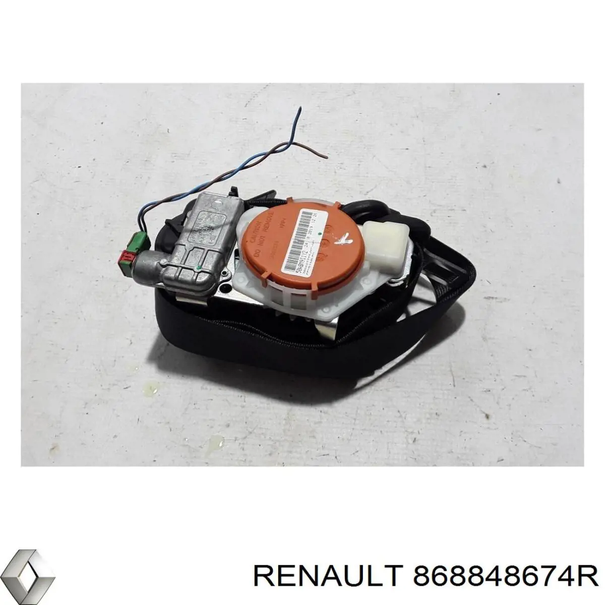 Купить 868848674R Renault (RVI) Левый ремень безопасности