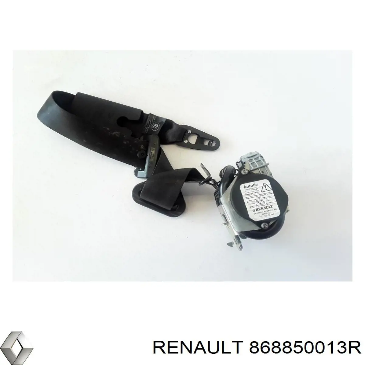Купить 868850013R Renault (RVI) Левый ремень безопасности