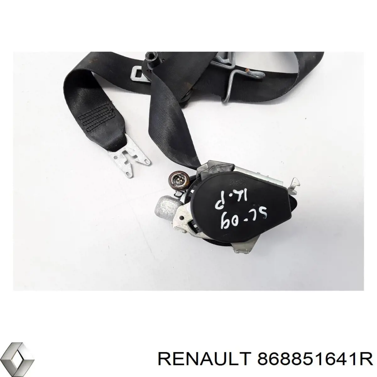 Ремень безопасности передний левый Renault (RVI) 868851641R цена, от 25.34 USD