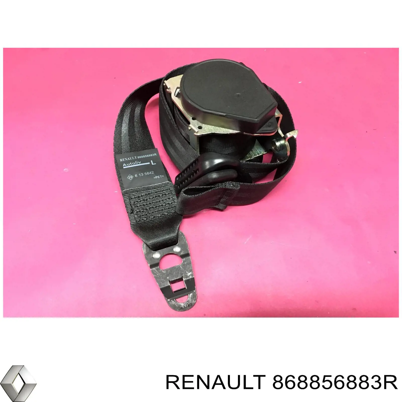 Левый ремень безопасности 868856883R Renault (RVI)