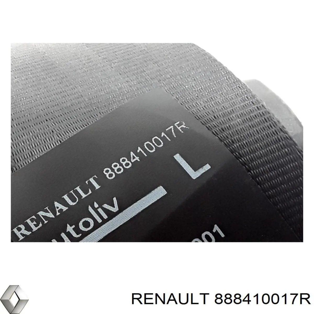 Ремень безопасности задний левый 888410017R Renault (RVI)
