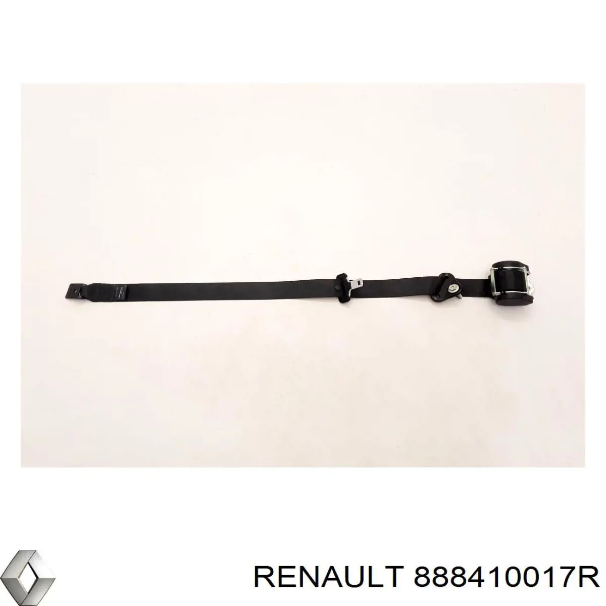 Ремень безопасности задний левый Renault (RVI) 888410017R
