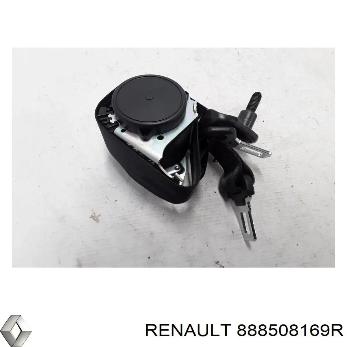 Ремень безопасности задний центральный Renault (RVI) 888508169R цена, от 20.29 USD