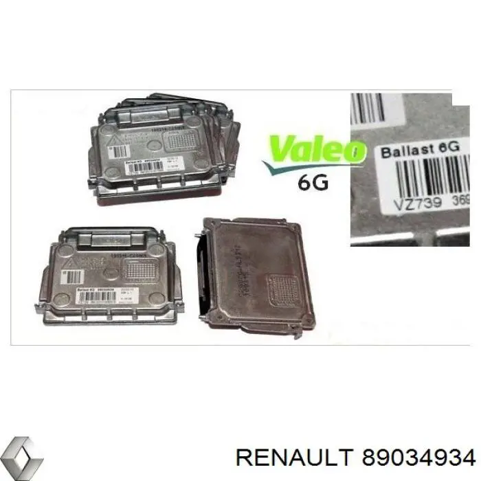 Купить 89034934 Renault (RVI) Блок управления фарами