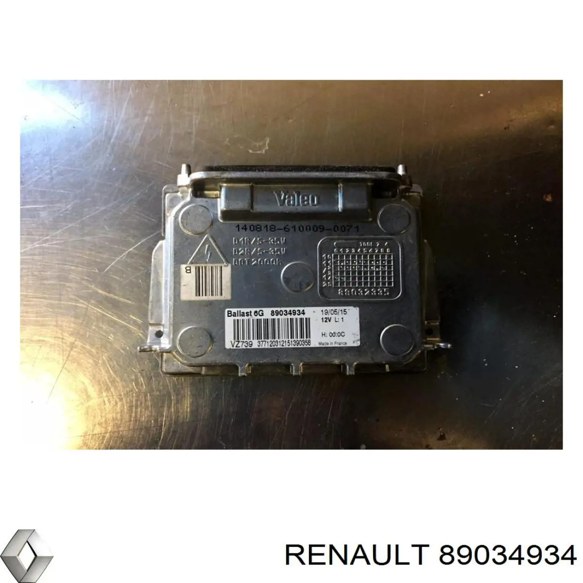Ксенон, блок управления 89034934 Renault (RVI)