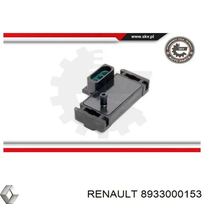 Датчик абсолютного давления в коллекторе Renault (RVI) 8933000153 цена, от 26.44 USD