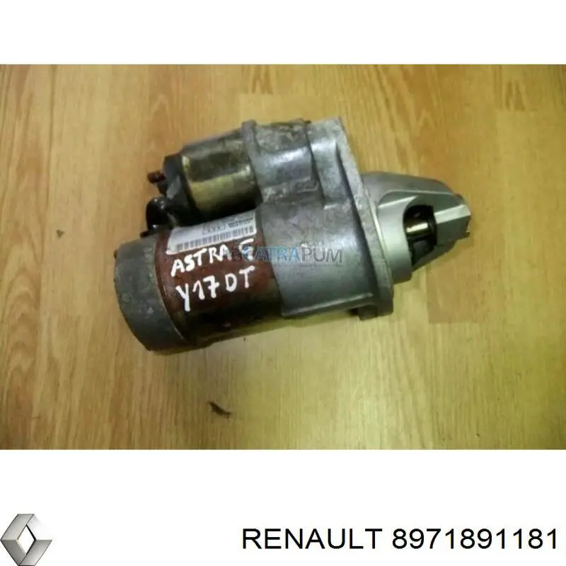 8971891181 Renault (RVI) стартер