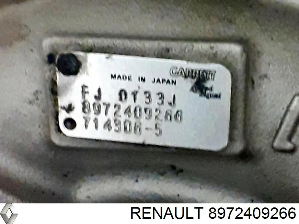Купить 8972409266 Renault (RVI) Турбоком