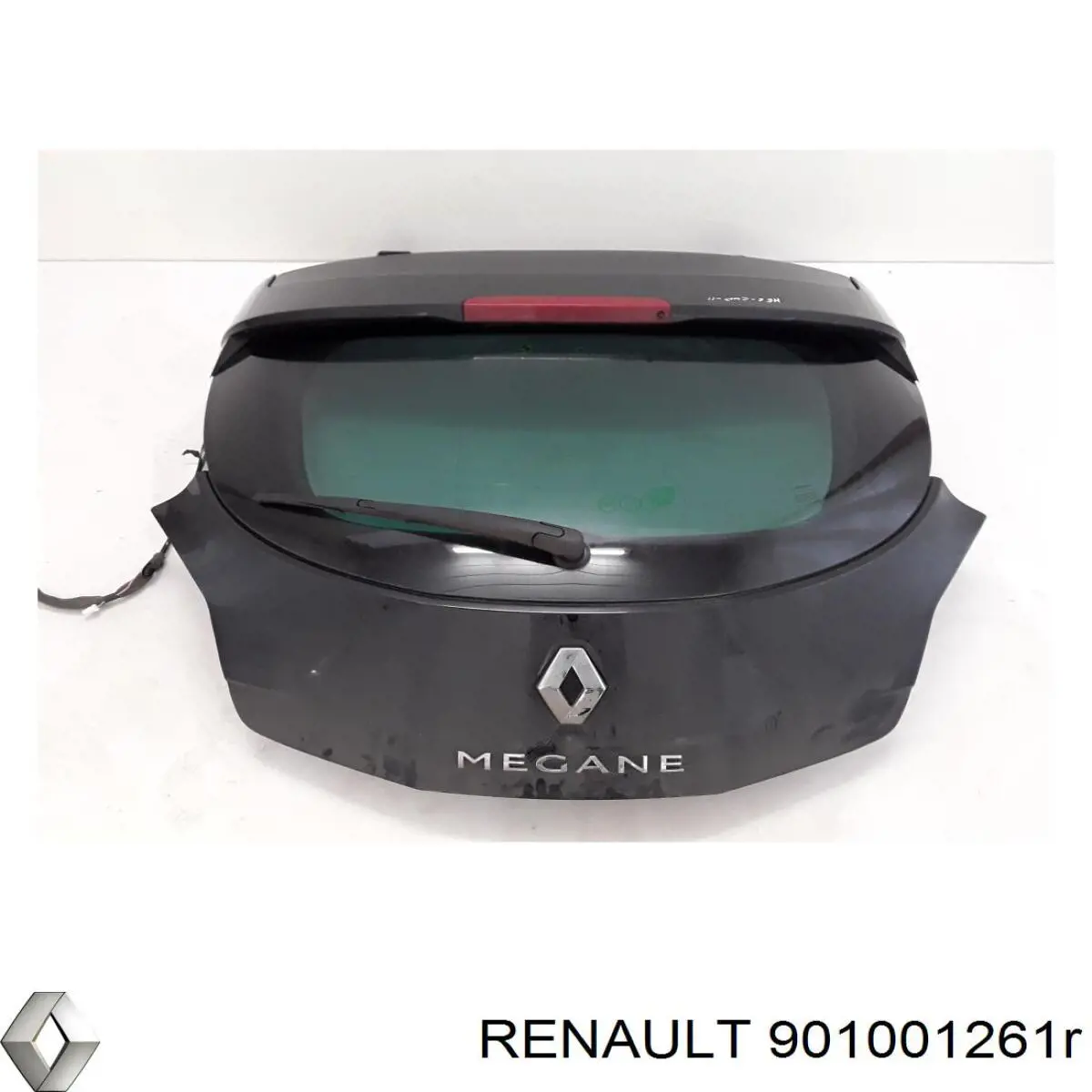 Крышка багажника на Renault Megane III 
