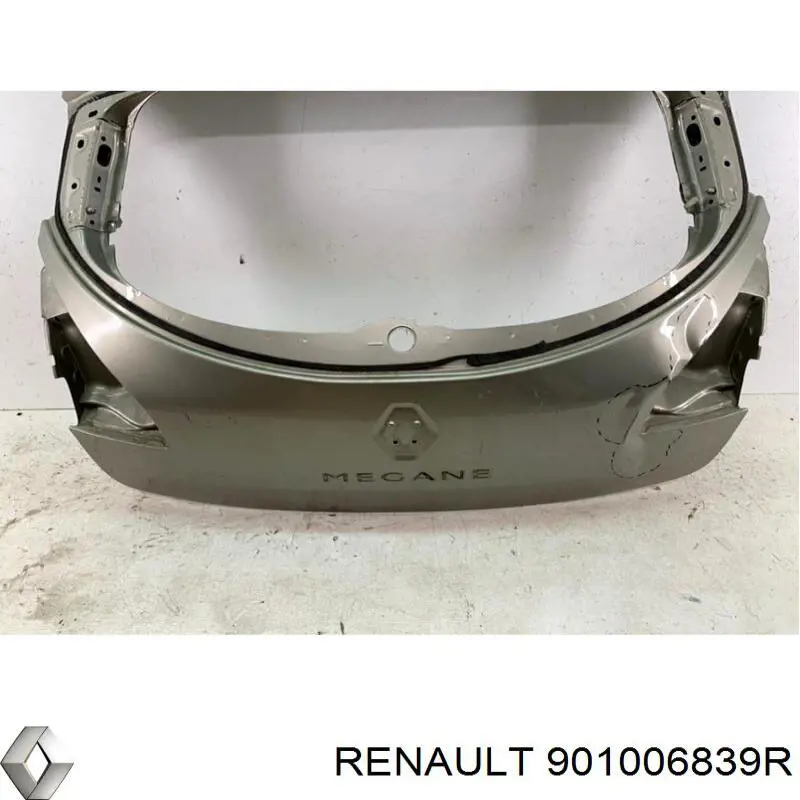 Дверь задняя (багажная 3/5-я (ляда) на Renault Fluence B3