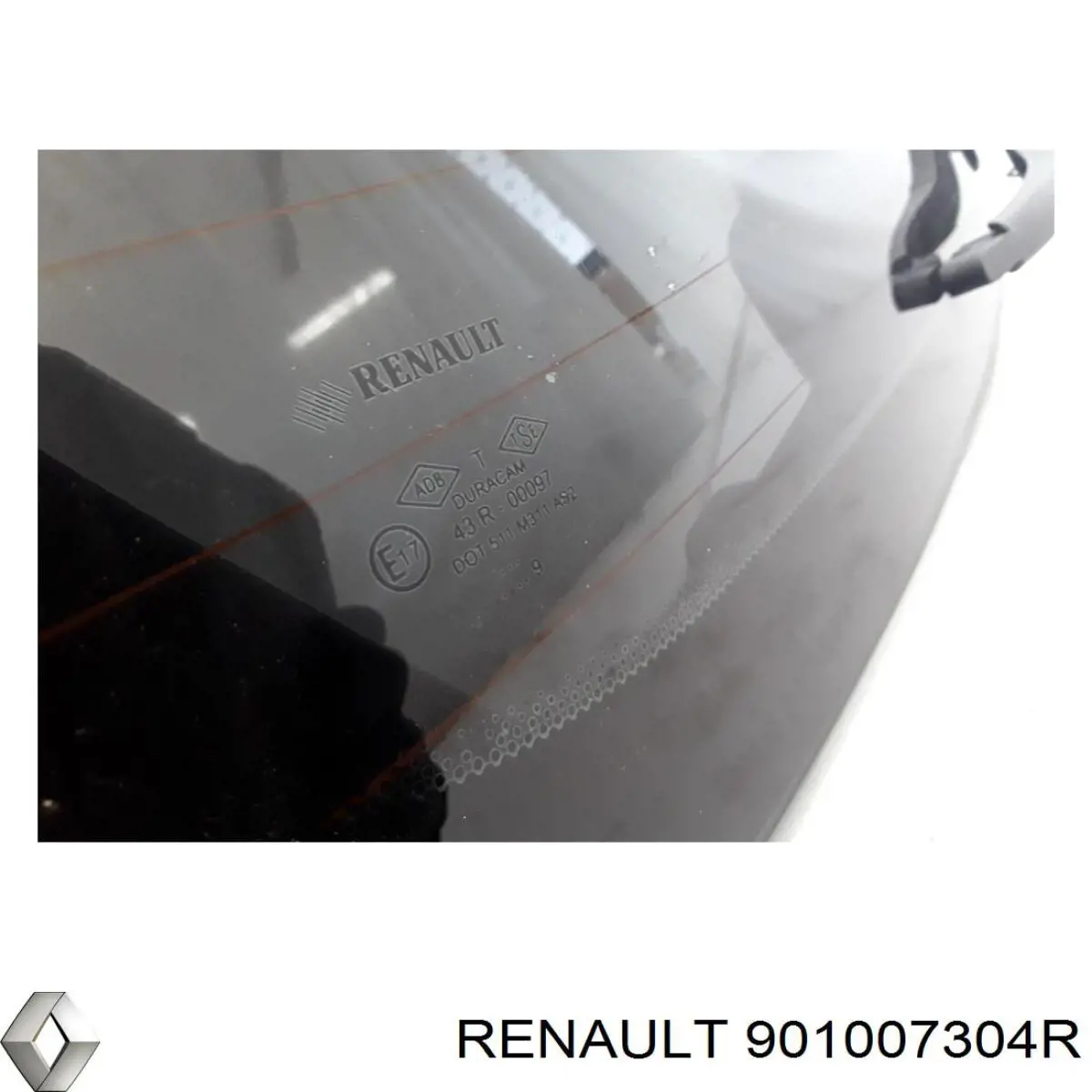 Купить 901007304R Renault (RVI) Дверь задняя багажная