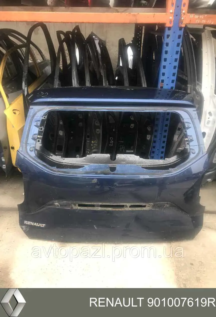 Porta traseira (3ª/5ª porta-malas (tampa de alcapão) Renault DUSTER II HM