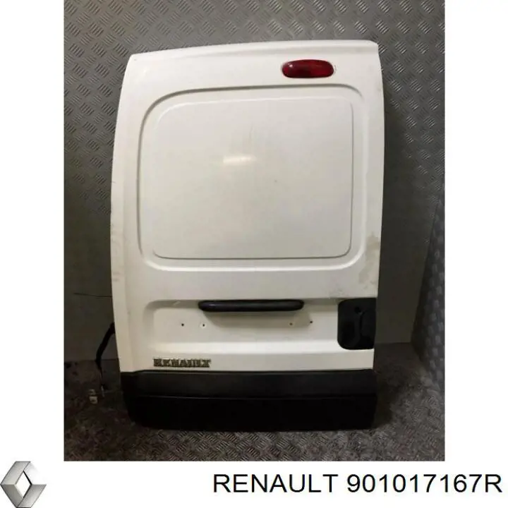 901017167R Renault (RVI) porta batente traseira esquerda de furgão