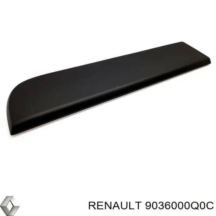 9036000Q0C Renault (RVI) placa sobreposta direita da porta batente traseira