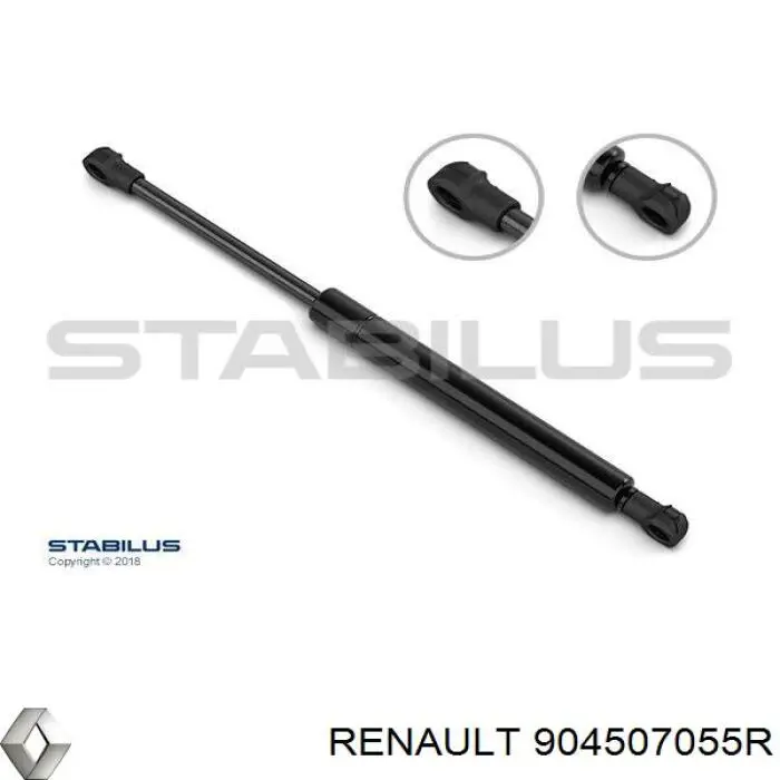 Купить 904520316R Renault (RVI) Амортизатор двери багажника