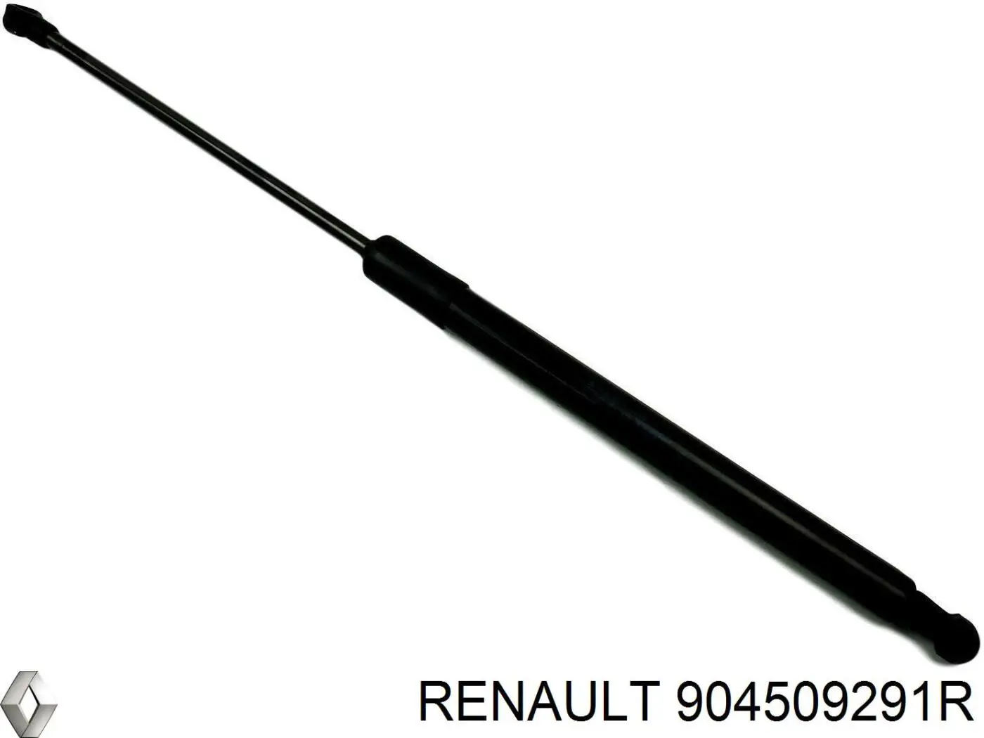 904509291R Renault (RVI) amortecedor de tampa de porta-malas (de 3ª/5ª porta traseira)