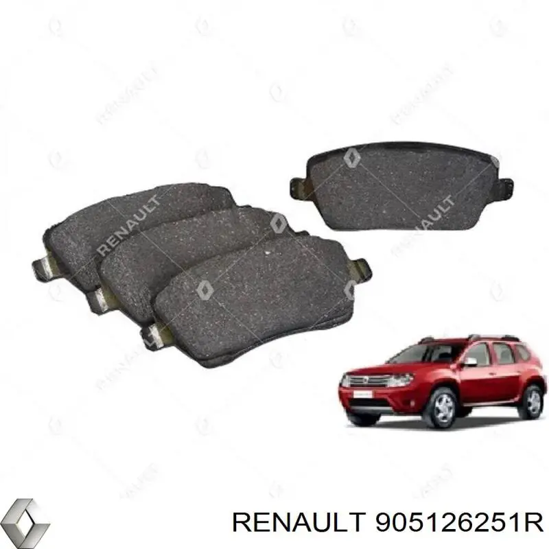 905126251R Renault (RVI) Трос открывания багажника (двери 3/5-й