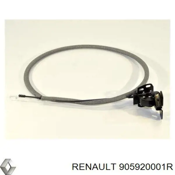 905920001R Renault (RVI) fecho superior da porta traseira direita batente
