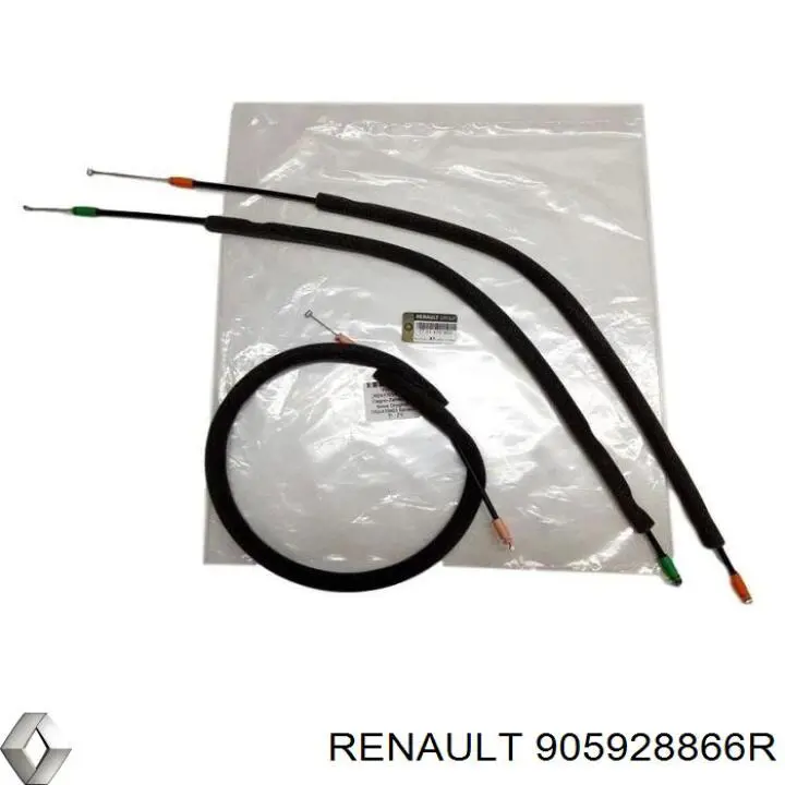 Замок двери задней правой распашной Renault (RVI) 905928866R