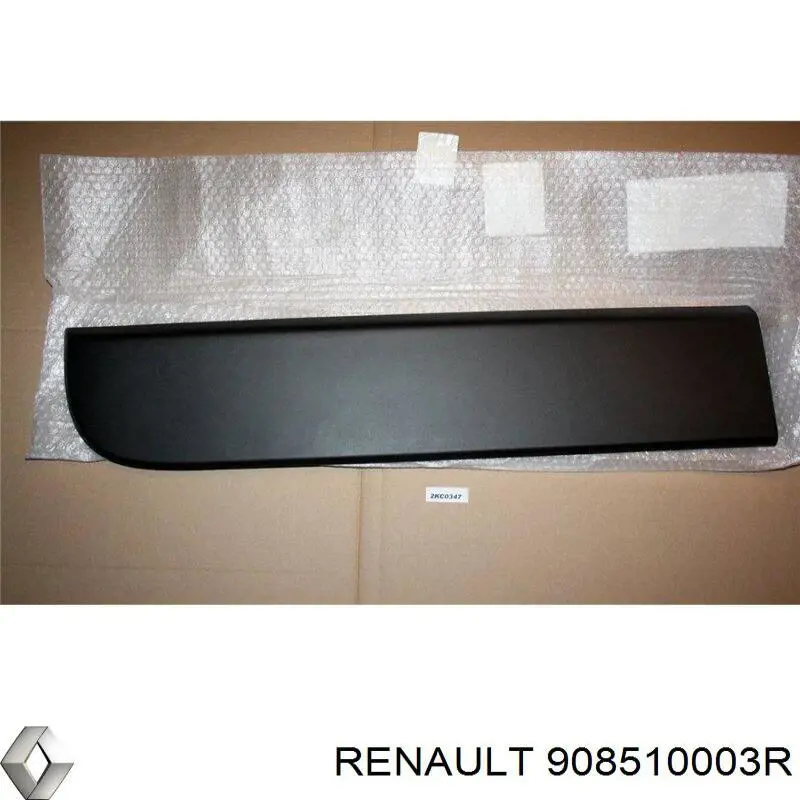 Накладка задней распашной двери левая на Renault Master III 