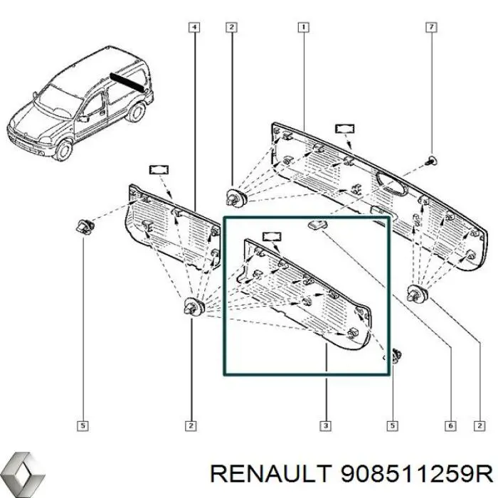 908511259R Renault (RVI) 