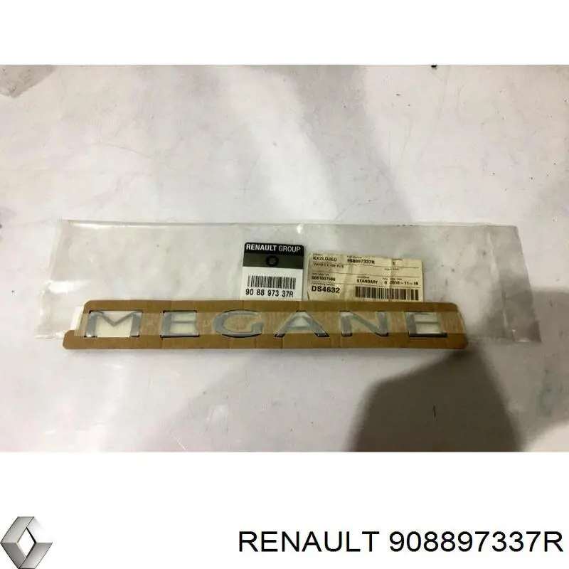 Фирменный значок Renault Megane III универсал (KZ0, KZ1) (2008 - 2016) цена, от 12.83 USD
