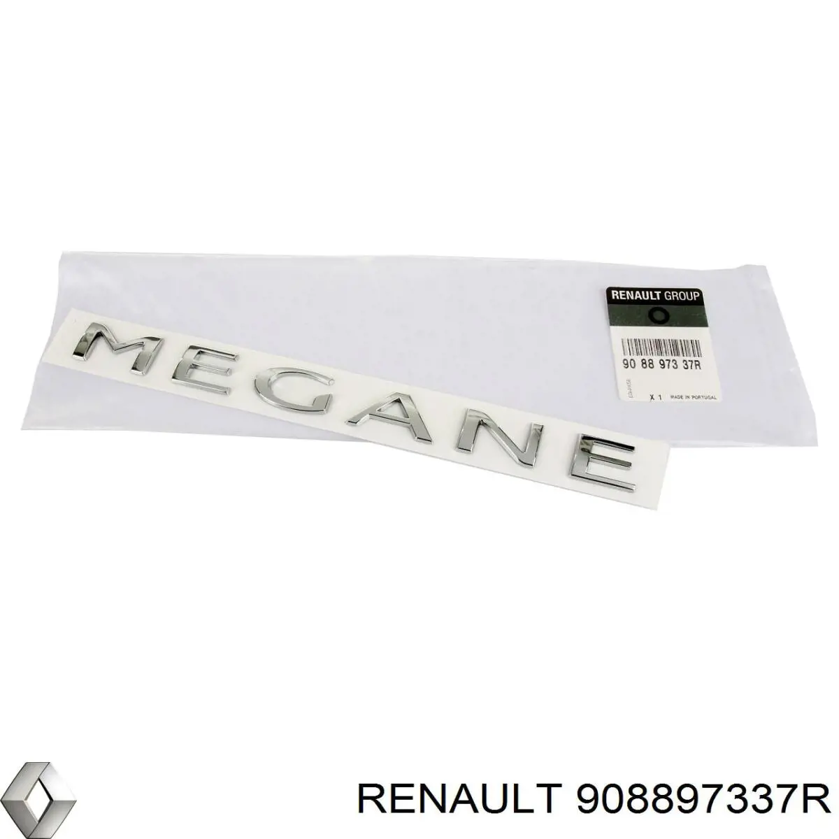 Emblema de tampa de porta-malas (emblema de firma) para Renault Megane (BZ0)