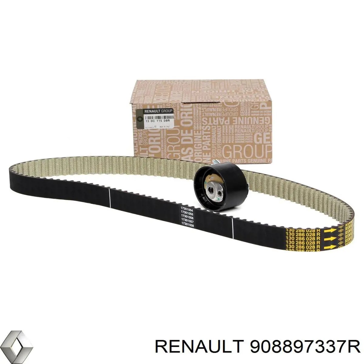 Фирменный значек на багажник на Renault Megane III KZ0, KZ1