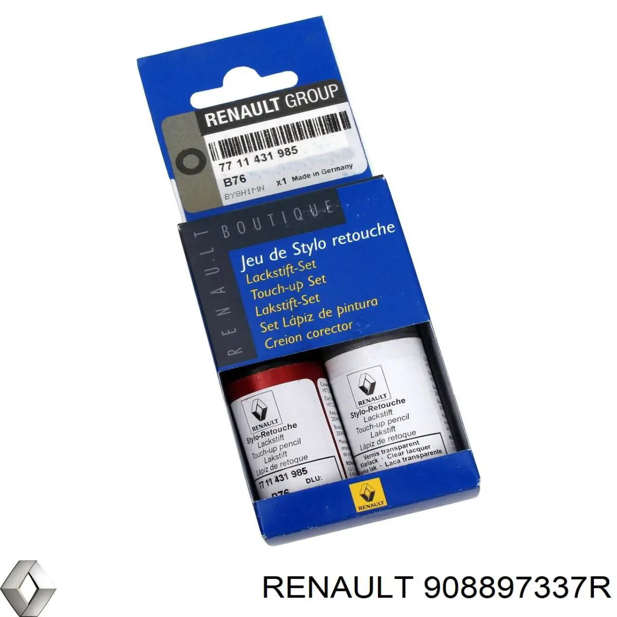  Эмблема крышки багажника Renault Megane 3