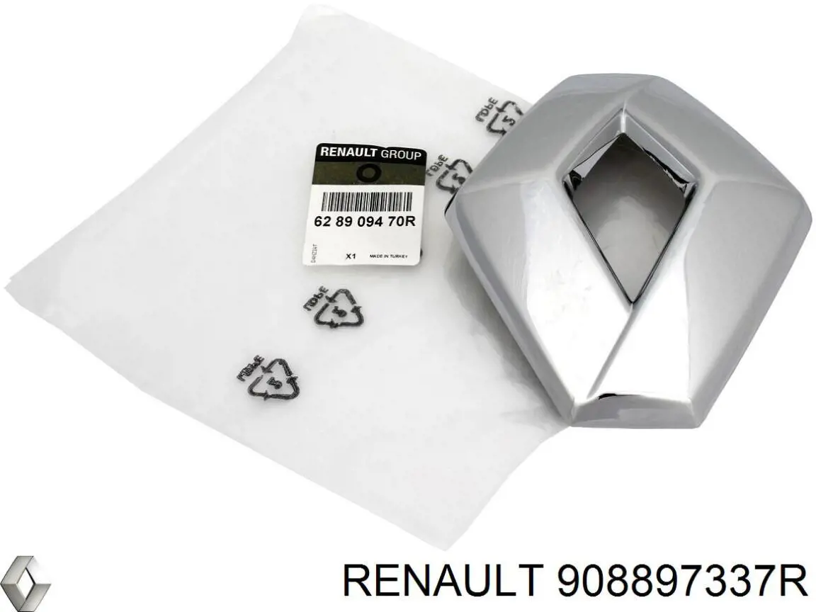 Эмблема на крышку багажника Рено Меган III