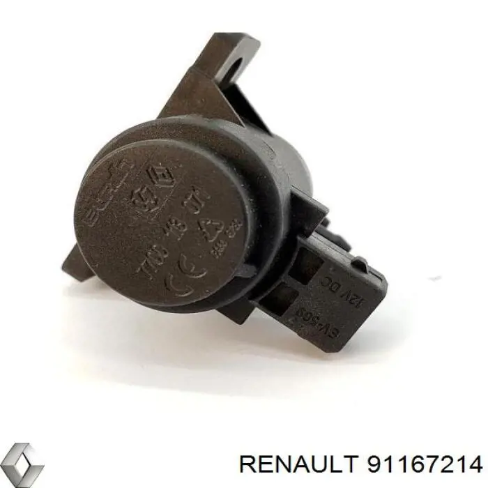 91167214 Renault (RVI) клапан преобразователь давления наддува (соленоид)