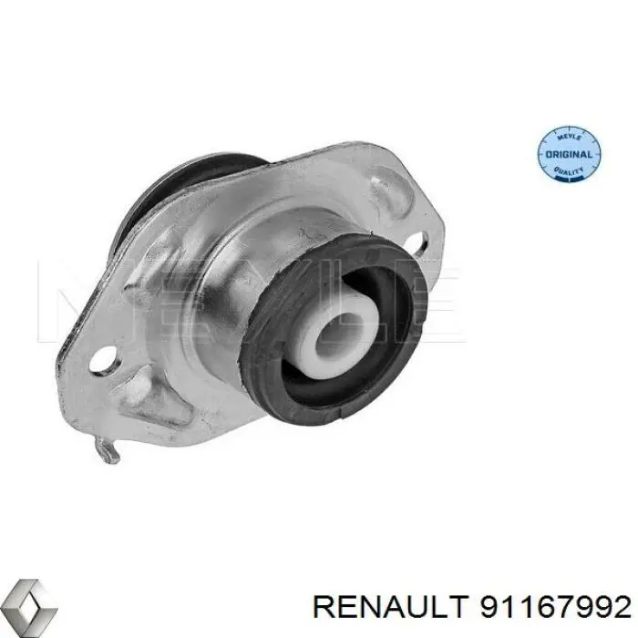 Левая подушка двигателя 91167992 Renault (RVI)