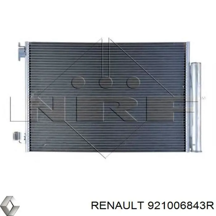 921006843R Renault (RVI) радиатор кондиционера