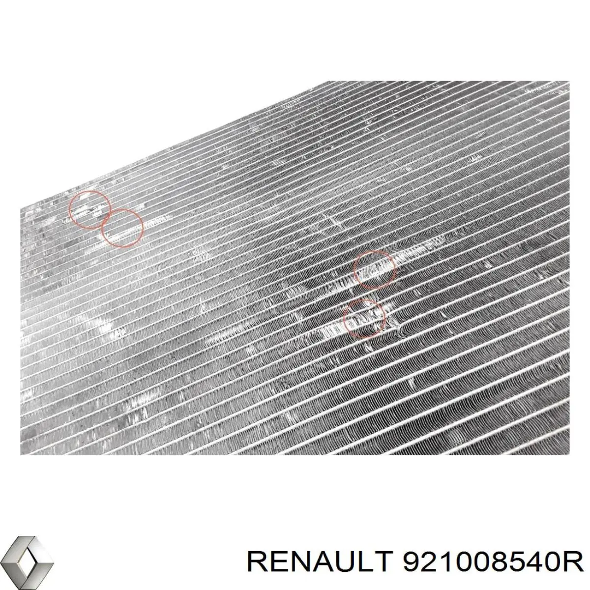 Радиатор кондиционера 921008540R Renault (RVI)
