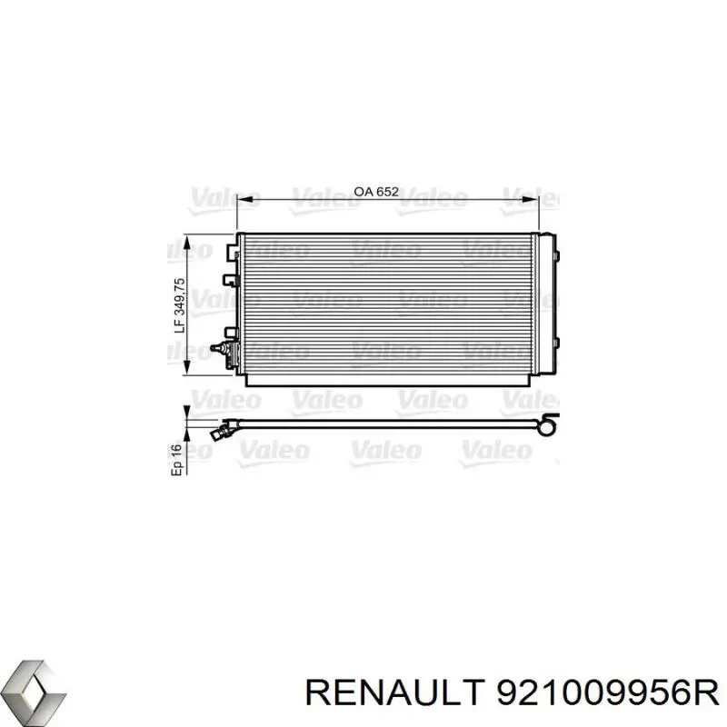 Купить 921009956R Renault (RVI) Радиатор системы охлаждения кондиционера