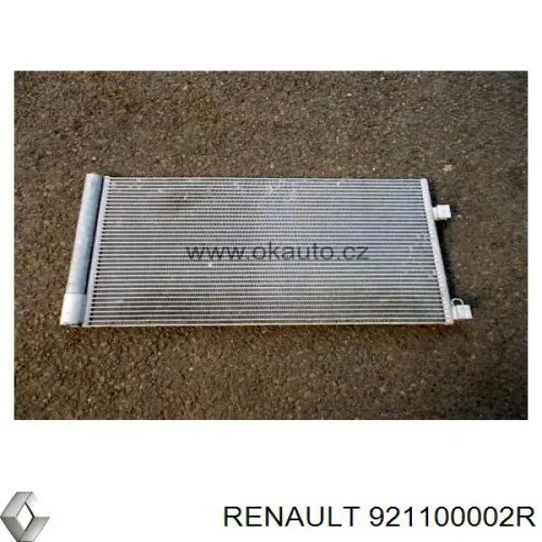 Конденсатор кондиционера Renault (RVI) 921100002R цена, от 56.37 USD