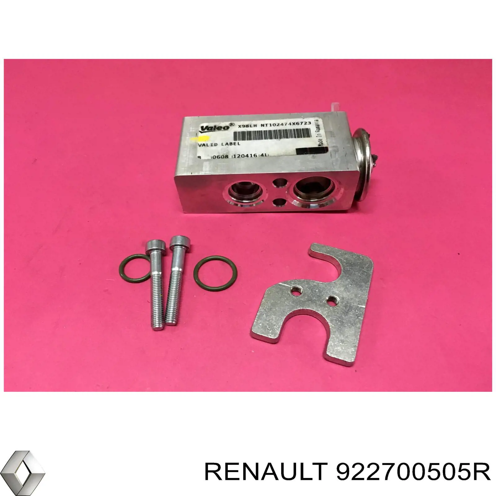 Клапан TRV кондиционера на Renault SANDERO II 