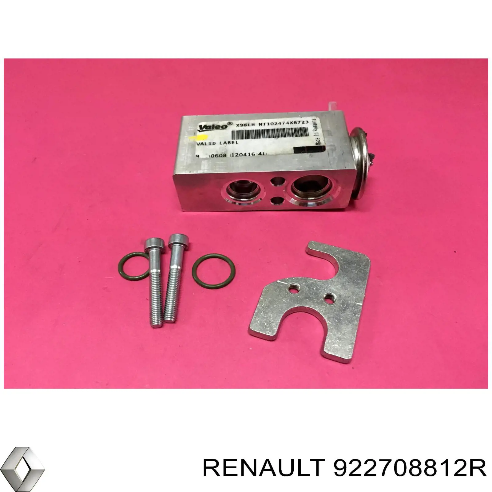 Клапан TRV кондиционера 922708812R Renault (RVI)