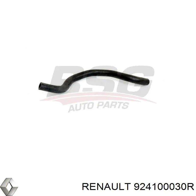 Шланг радиатора печки обратка Renault (RVI) 924100030R цена, от 6.33 USD