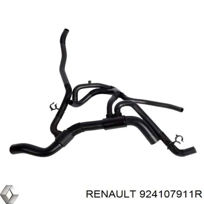 Шланг радиатора отопителя (печки), обратка Renault (RVI) 924107911R
