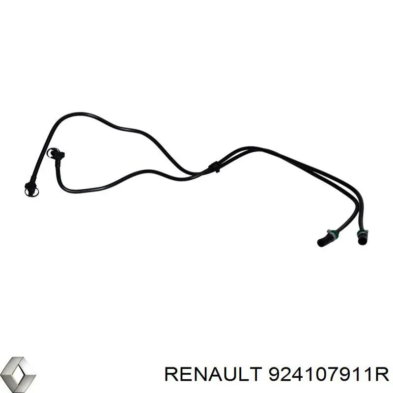 Шланг радиатора печки обратка Renault (RVI) 924107911R цена, от 17.37 USD