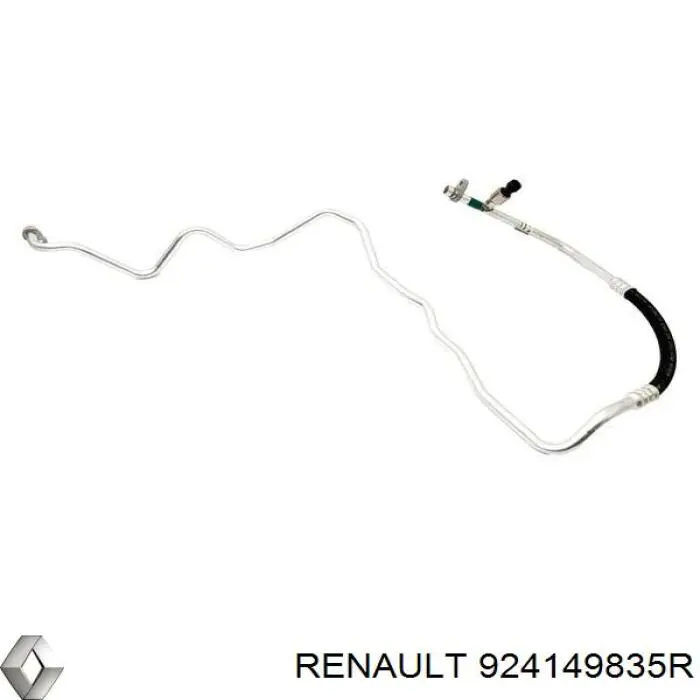 Шланг печки/отопителя Renault (RVI) 924149835R